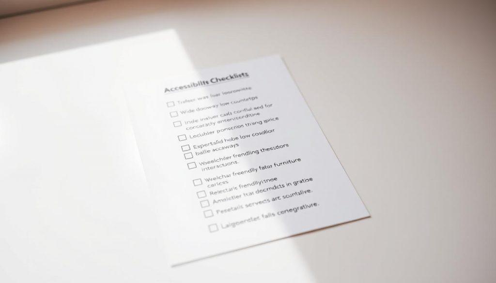 Checkliste Barrierefreiheit