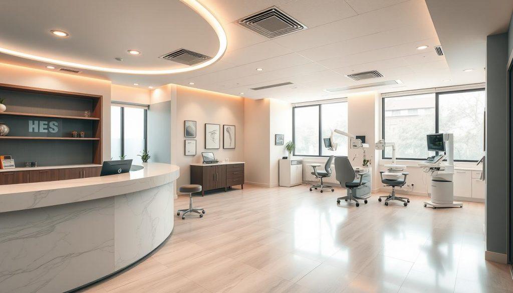 Moderne Praxisausstattung